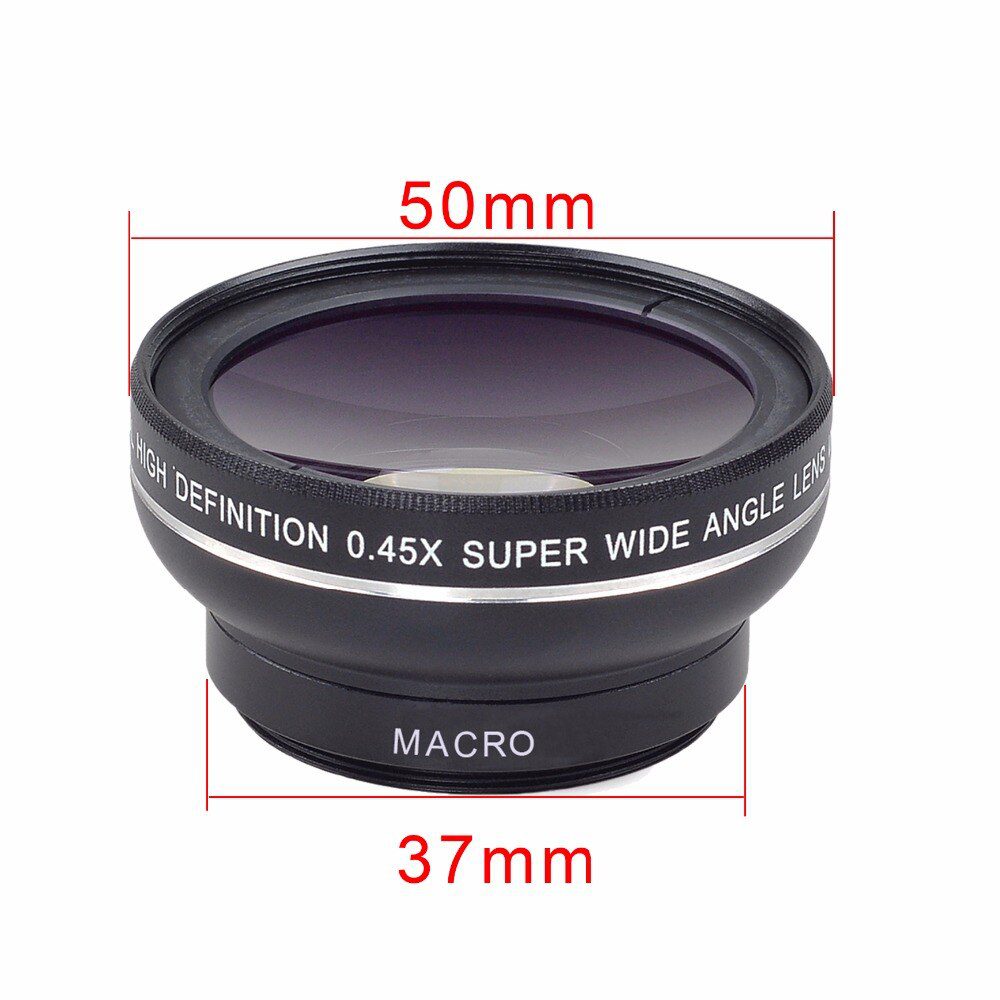 APEXEL 2in1 Lens 0.45X Wide Angle+12.5X Macro Lens Professional HD Phone Camera Lens For iPhone 8 7 6S Plus Xiaomi Samsung LG