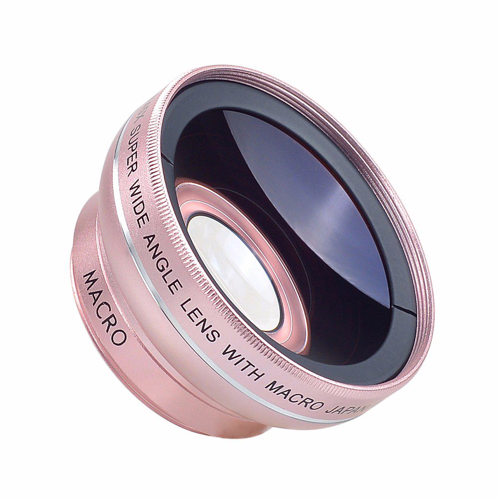 APEXEL 2in1 Lens 0.45X Wide Angle+12.5X Macro Lens Professional HD Phone Camera Lens For iPhone 8 7 6S Plus Xiaomi Samsung LG