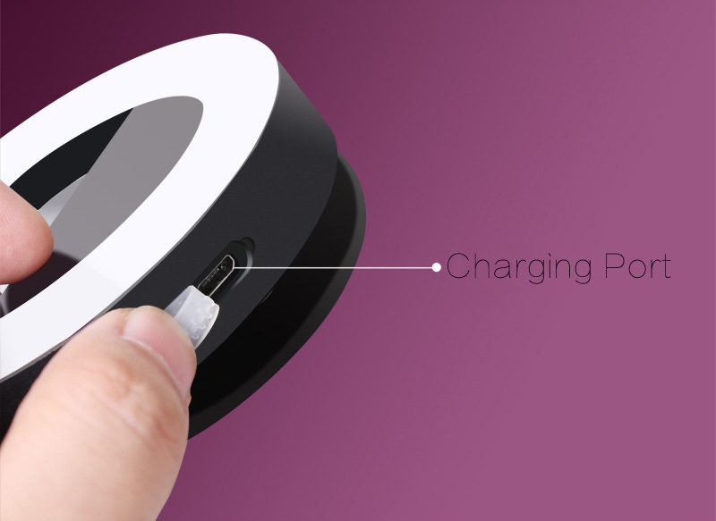 Usb Charging Selfie Ring Led Phone Clip Light Lamp Mobile Phone Lens LED Selfie Lamp Ring Flash Lenses For Iphone Samsung Huawei