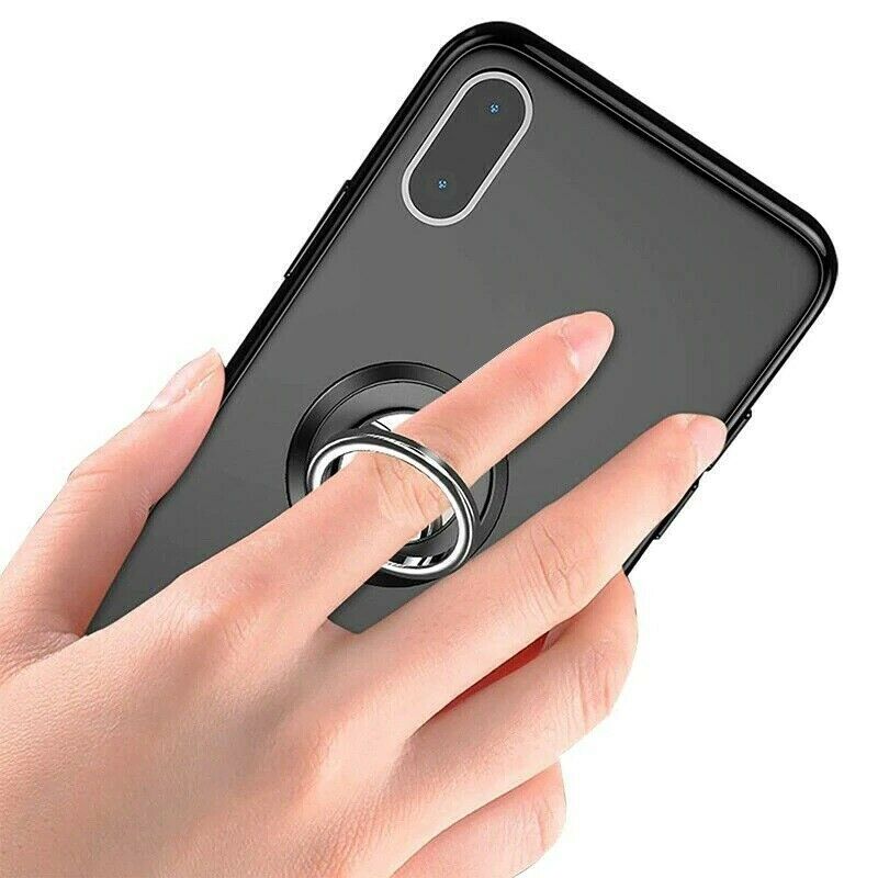 Finger Ring Holder Stand Grip 360 Rotating For Mobile Phone Car Magnetic Mount Phone Back Sticker Pad Unniversal Bracket