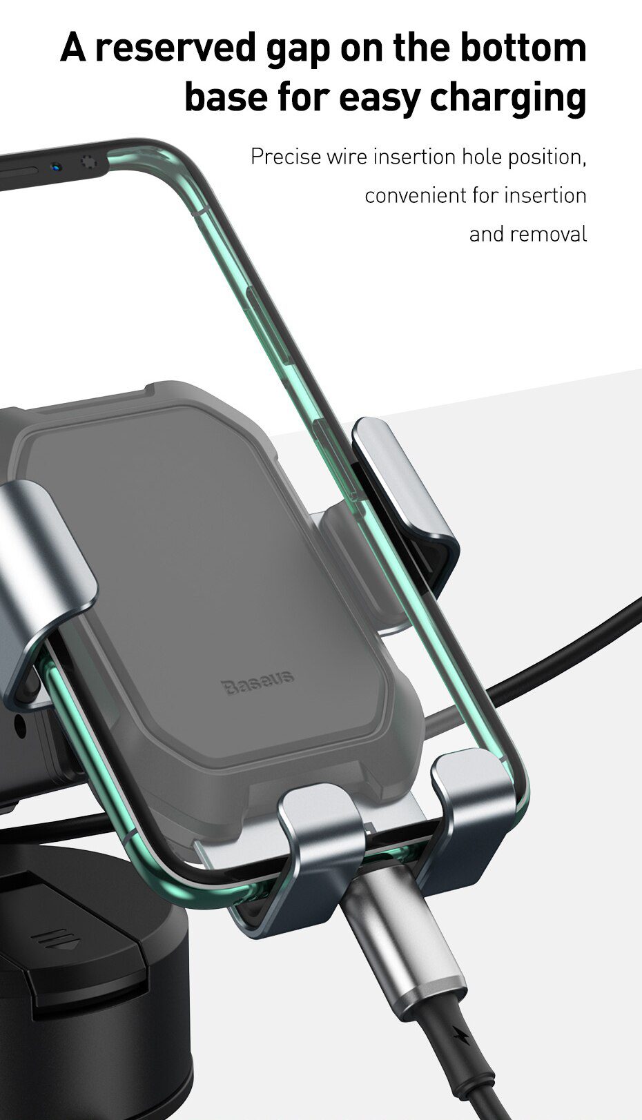 Baseus Gravity Car Phone Holder Suction Cup Adjustable Universal Holder Stand in Car GPS Mount For iPhone 12 11 Pro Max Xiaomi 9 Baseus Gravity Car Phone Holder Suction Cup Adjustable Universal Holder Stand in Car GPS Mount For iPhone 12 11 Pro Max Xiaomi 9