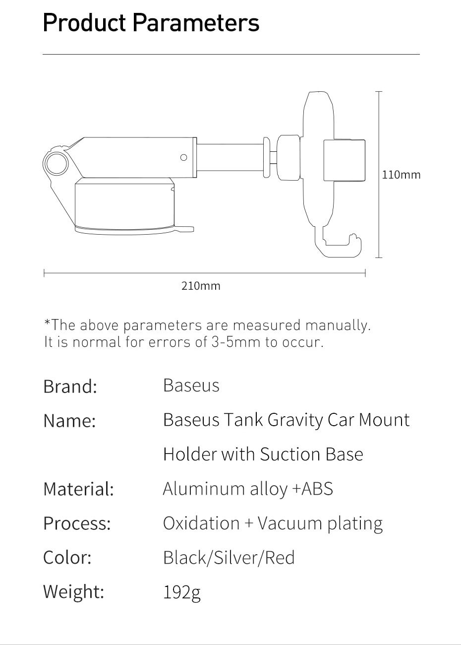 Baseus Gravity Car Phone Holder Suction Cup Adjustable Universal Holder Stand in Car GPS Mount For iPhone 12 11 Pro Max Xiaomi 9 Baseus Gravity Car Phone Holder Suction Cup Adjustable Universal Holder Stand in Car GPS Mount For iPhone 12 11 Pro Max Xiaomi 9