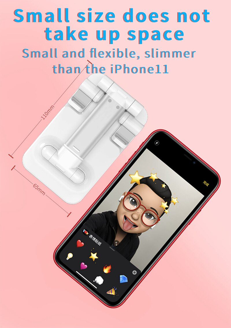 2021 Metal Desktop Tablet Holder Table Cell Foldable Extend Support Desk Mobile Phone Holder Stand For iPhone iPad Adjustable