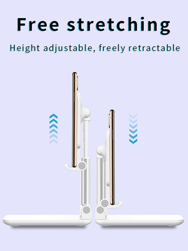 2021 Metal Desktop Tablet Holder Table Cell Foldable Extend Support Desk Mobile Phone Holder Stand For iPhone iPad Adjustable
