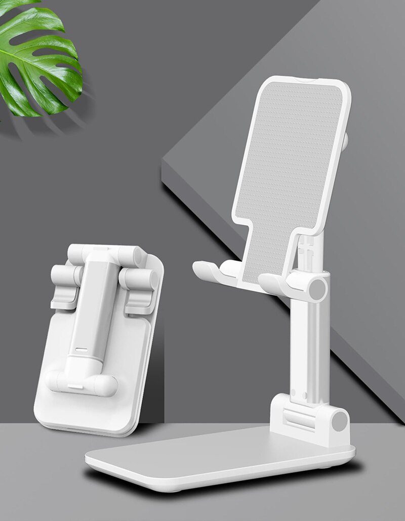 2021 Metal Desktop Tablet Holder Table Cell Foldable Extend Support Desk Mobile Phone Holder Stand For iPhone iPad Adjustable