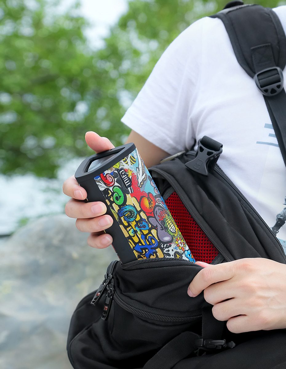 mifa A10+ Portable bluetooth speaker 360° Stereo Sound 20W IPX7 waterproof wireless bluetooth 5.0 speaker 24-Hour Play time