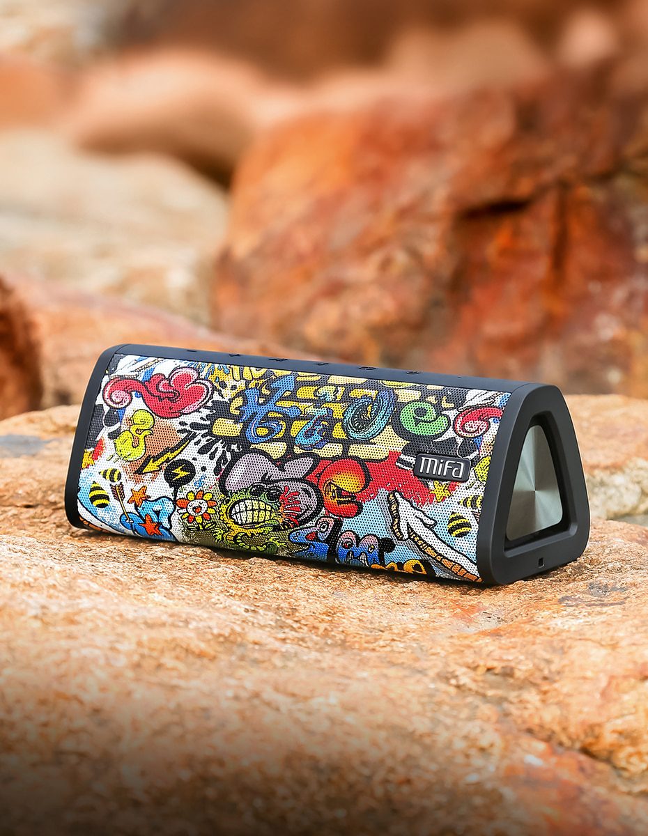 mifa A10+ Portable bluetooth speaker 360° Stereo Sound 20W IPX7 waterproof wireless bluetooth 5.0 speaker 24-Hour Play time