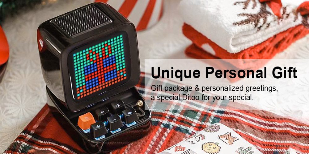 Divoom Ditoo Retro Pixel art Bluetooth Portable Speaker Alarm Clock DIY LED Display Board, New Year Gift Home light decoration Divoom Ditoo Retro Pixel art Bluetooth Portable Speaker Alarm Clock DIY LED Display Board, New Year Gift Home light decoration