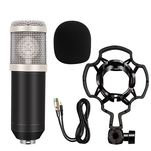 Professional bm 800 Condenser Microphone 3.5Mm Wired Bm-800 karaoke BM800 Recording Microphone for Computer Karaoke KTV