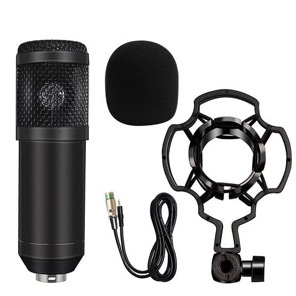 Professional bm 800 Condenser Microphone 3.5Mm Wired Bm-800 karaoke BM800 Recording Microphone for Computer Karaoke KTV
