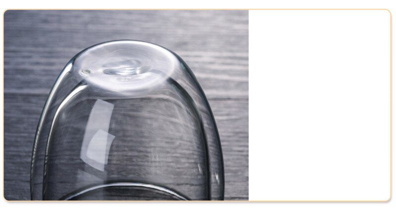 Double Wall Insulated Glasses Espresso Coffee Mug 80/250/350/450 ML Heat-Resistant Transparent Tea Milk Glass Cup Mugs Drinkware