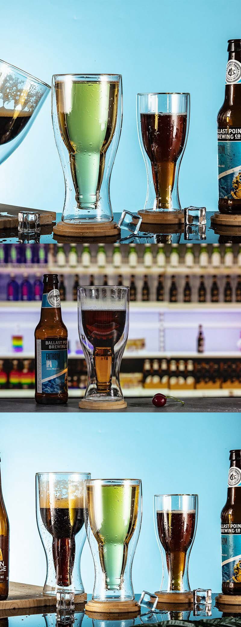 Creative cocktail wineglass mug Double wall mugs Beer wine Glasses Whiskey champagne glass Coffee cup Vodka cups Bottle style Creative cocktail wineglass mug Double wall mugs Beer wine Glasses Whiskey champagne glass Coffee cup Vodka cups Bottle style