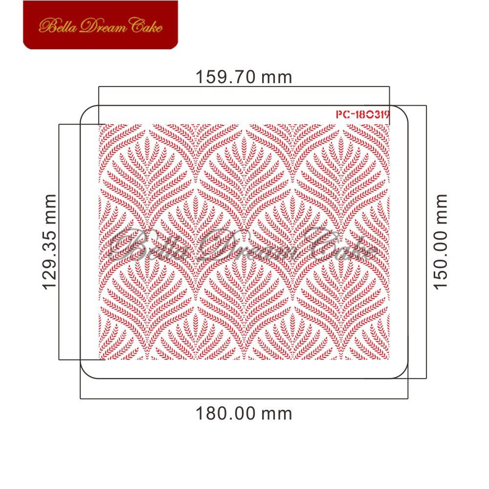 Wheat Spike Pattern Cake Stencil Plastic Lace Cake Boder Stencils Template DIY Drawing Mold Cake Decorating Tool Bakeware Wheat Spike Pattern Cake Stencil Plastic Lace Cake Boder Stencils Template DIY Drawing Mold Cake Decorating Tool Bakeware