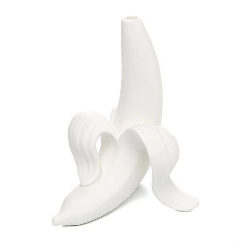 Ceramic Vase Home Decor Flower Pots Planter Banana Home Furnishing Kitchen Restaurant Decoration Vase Creative Home Decor vase