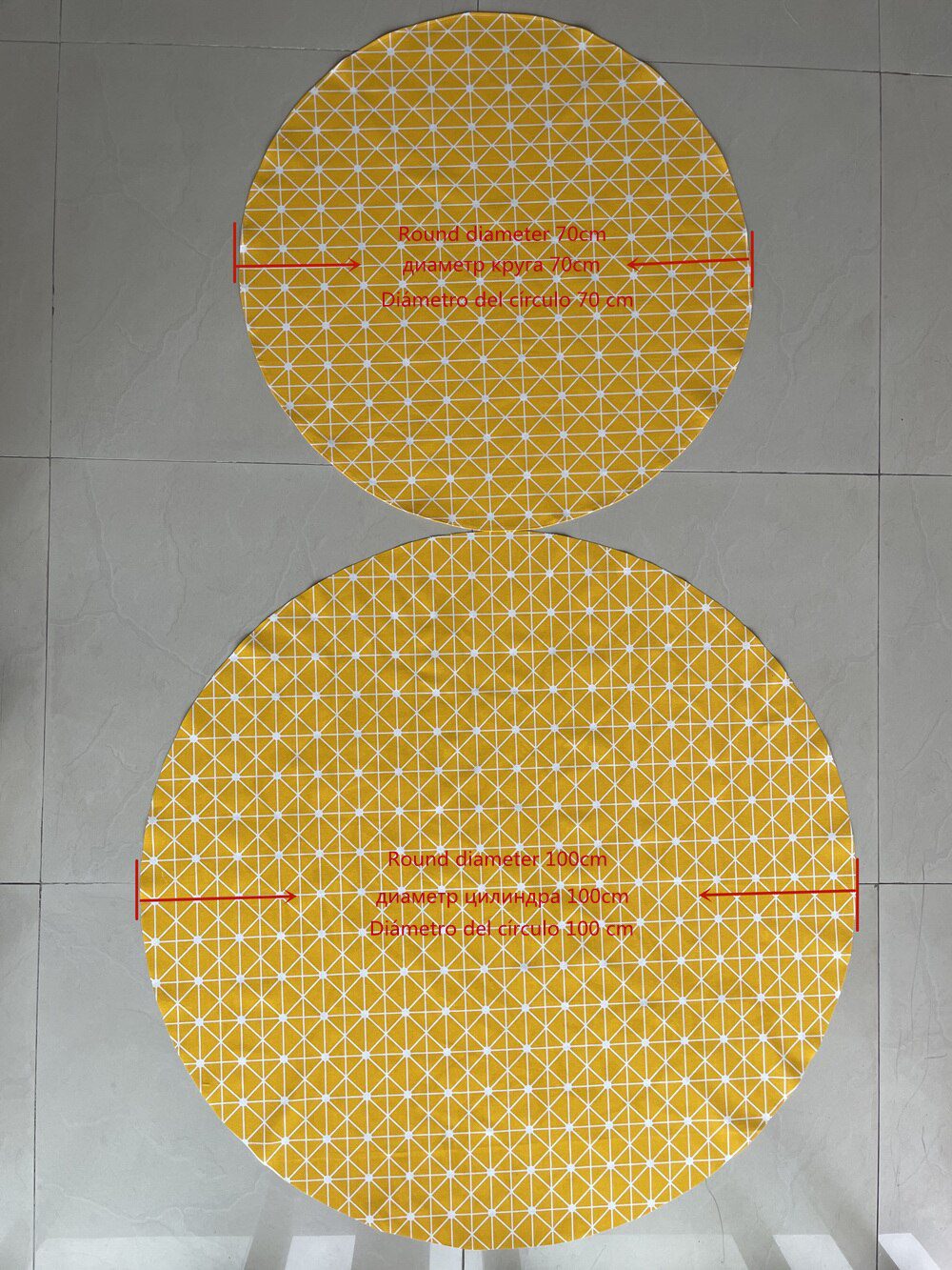 Cotton Linen Nordic Round Tablecloth Colored Stripe Christmas Tree Pattern Cover Washable Table Cloth for Tea Table Cotton Linen Nordic Round Tablecloth Colored Stripe Christmas Tree Pattern Cover Washable Table Cloth for Tea Table