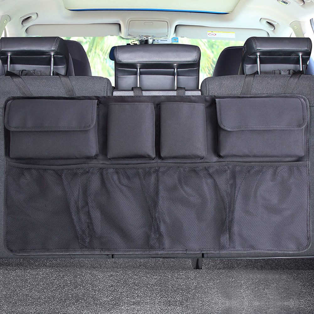 Car Trunk Organizer Adjustable Backseat Storage Bag Net High Capacity Multi-use Oxford Automobile Seat Back Organizers Universal Car Trunk Organizer Adjustable Backseat Storage Bag Net High Capacity Multi-use Oxford Automobile Seat Back Organizers Universal