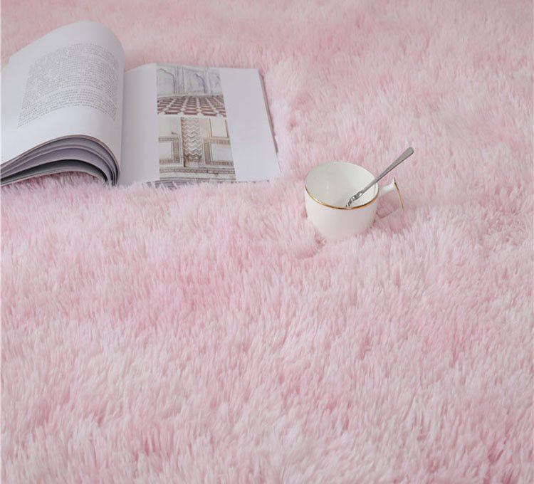 New Rainbow Colors Carpets Tie Dyeing Plush Soft Carpets For Bedroom Living Room Anti-slip Floor Mats Kids Room Carpet Rugs