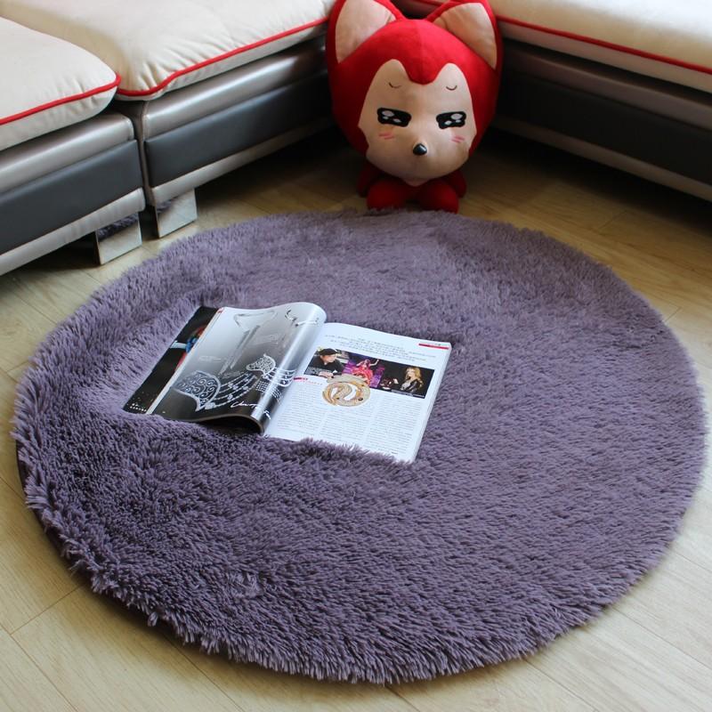 RULDGEE Fluffy Round Alfombra for Living Room Faux Fur Carpet Kids Bedroom Plush Shaggy Computer Chair Upholstery Area Rug mats RULDGEE Fluffy Round Alfombra for Living Room Faux Fur Carpet Kids Bedroom Plush Shaggy Computer Chair Upholstery Area Rug mats