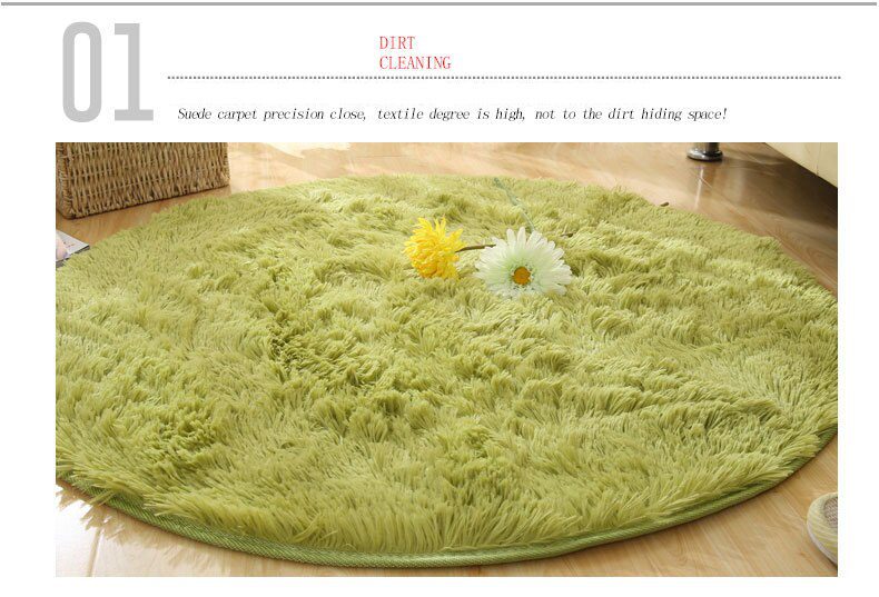 RULDGEE Fluffy Round Alfombra for Living Room Faux Fur Carpet Kids Bedroom Plush Shaggy Computer Chair Upholstery Area Rug mats RULDGEE Fluffy Round Alfombra for Living Room Faux Fur Carpet Kids Bedroom Plush Shaggy Computer Chair Upholstery Area Rug mats