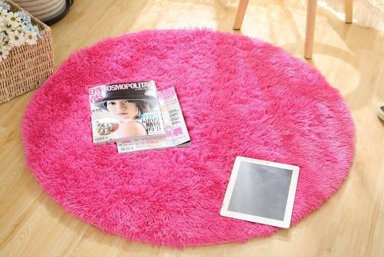RULDGEE Fluffy Round Alfombra for Living Room Faux Fur Carpet Kids Bedroom Plush Shaggy Computer Chair Upholstery Area Rug mats RULDGEE Fluffy Round Alfombra for Living Room Faux Fur Carpet Kids Bedroom Plush Shaggy Computer Chair Upholstery Area Rug mats