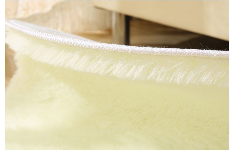 RULDGEE Fluffy Round Alfombra for Living Room Faux Fur Carpet Kids Bedroom Plush Shaggy Computer Chair Upholstery Area Rug mats RULDGEE Fluffy Round Alfombra for Living Room Faux Fur Carpet Kids Bedroom Plush Shaggy Computer Chair Upholstery Area Rug mats