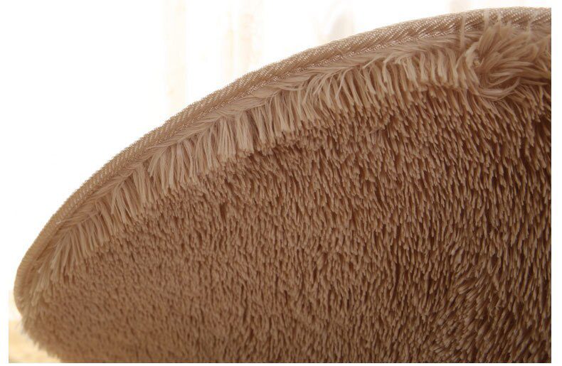 RULDGEE Fluffy Round Alfombra for Living Room Faux Fur Carpet Kids Bedroom Plush Shaggy Computer Chair Upholstery Area Rug mats RULDGEE Fluffy Round Alfombra for Living Room Faux Fur Carpet Kids Bedroom Plush Shaggy Computer Chair Upholstery Area Rug mats