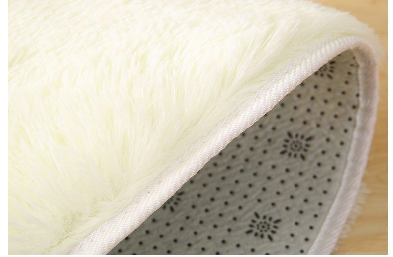 RULDGEE Fluffy Round Alfombra for Living Room Faux Fur Carpet Kids Bedroom Plush Shaggy Computer Chair Upholstery Area Rug mats RULDGEE Fluffy Round Alfombra for Living Room Faux Fur Carpet Kids Bedroom Plush Shaggy Computer Chair Upholstery Area Rug mats