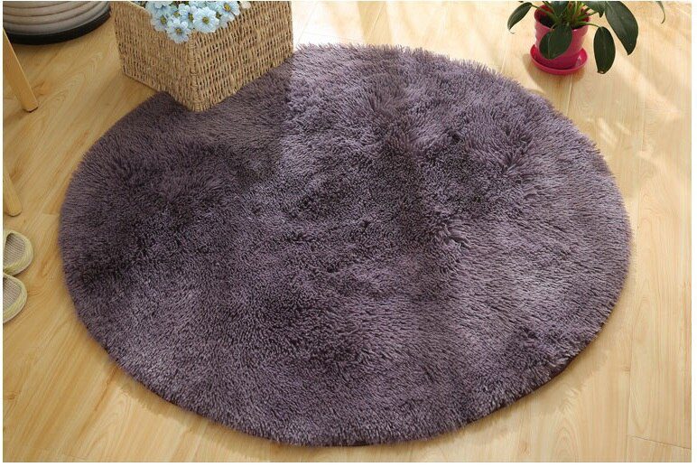 RULDGEE Fluffy Round Alfombra for Living Room Faux Fur Carpet Kids Bedroom Plush Shaggy Computer Chair Upholstery Area Rug mats RULDGEE Fluffy Round Alfombra for Living Room Faux Fur Carpet Kids Bedroom Plush Shaggy Computer Chair Upholstery Area Rug mats