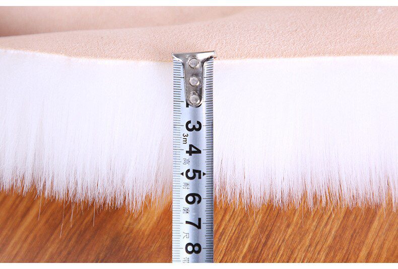 Luxury Soft Small Artificial Sheepskin Rug Chair Cover Bedroom Mat Artificial Wool Warm Hairy Carpet Seat Covers Washable Gift