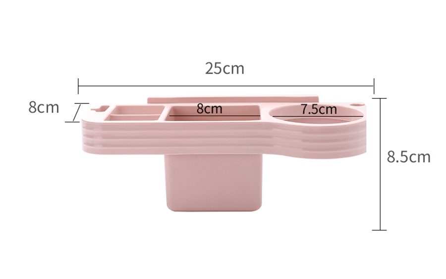 Hands Free Hair Dryer Holder Storage Box Curling Iron Shelf For Bathroom Organizer Storage Rack Bathroom Accessories Set Home