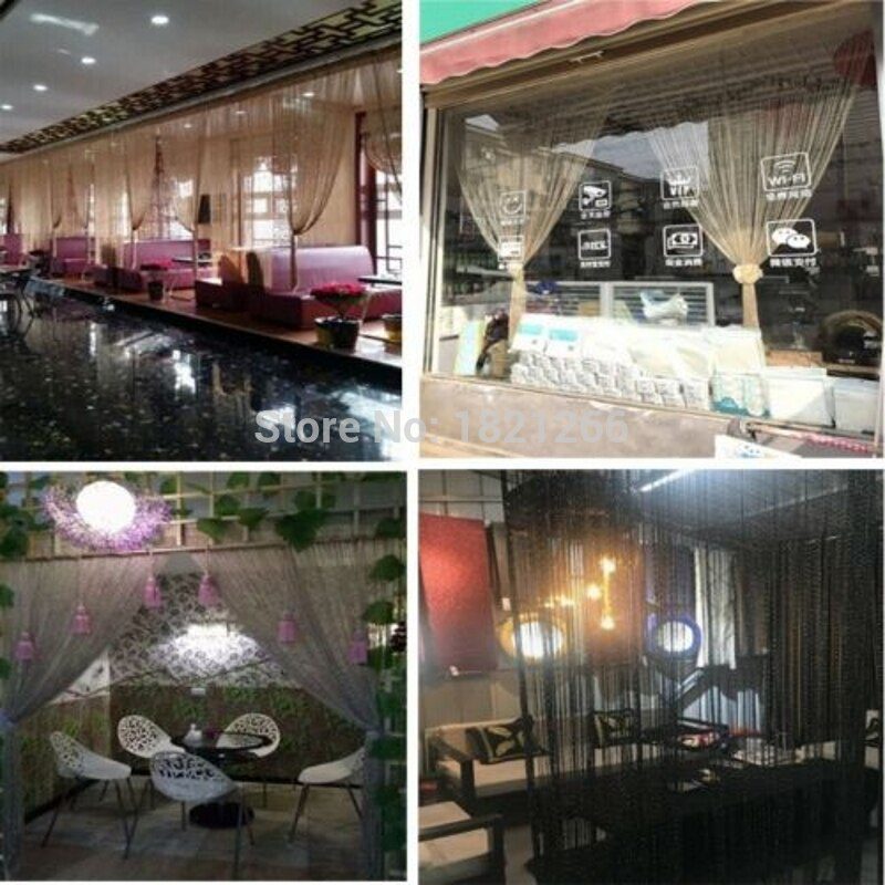 Beaded String Curtain Door Curtain Beads Thread Curtains Window Wall Panel Room Divider Doorway Home Living Room Wedding Decor Beaded String Curtain Door Curtain Beads Thread Curtains Window Wall Panel Room Divider Doorway Home Living Room Wedding Decor