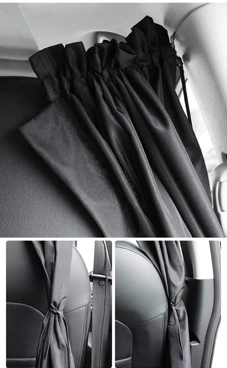 Car Isolation Curtain Sealed Taxi Cab Partition Protection And Commercial vehicle air-conditioning sunshade and privacy curtain