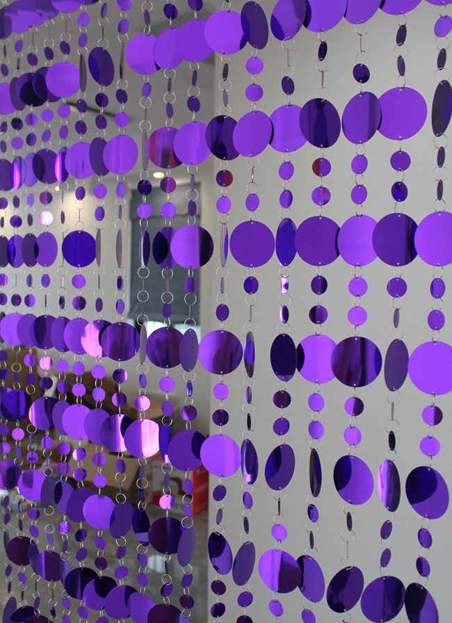 PVC sequins Curtains Household items partitions Plastic curtain Home supplies Festive wedding decoration