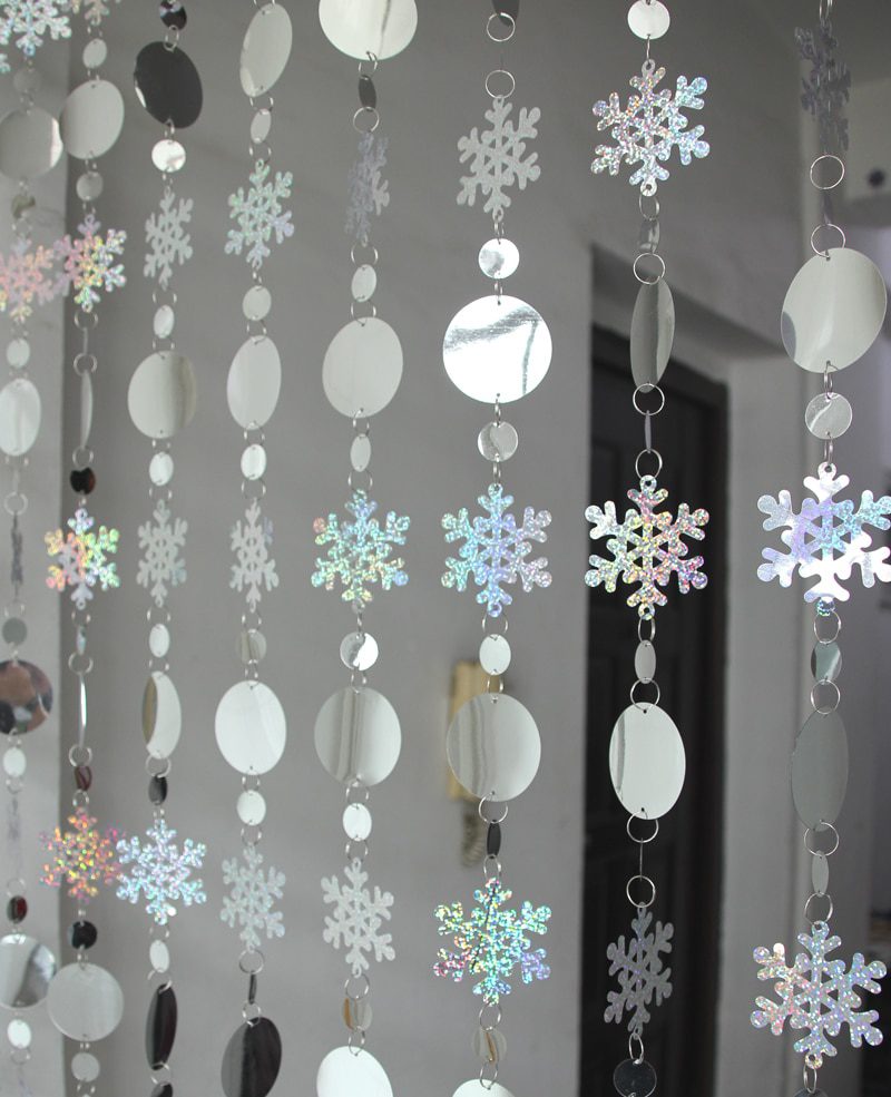 PVC sequins Curtains Household items partitions Plastic curtain Home supplies Festive wedding decoration