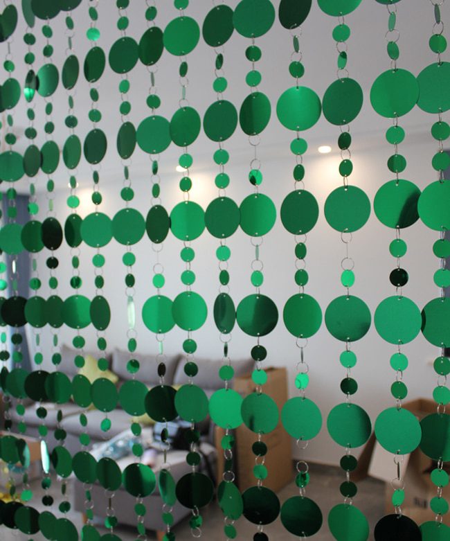 PVC sequins Curtains Household items partitions Plastic curtain Home supplies Festive wedding decoration