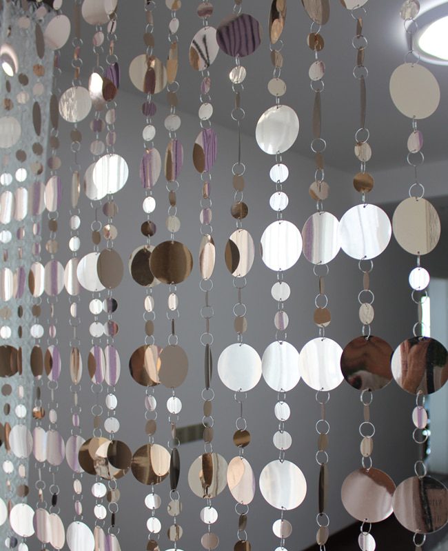 PVC sequins Curtains Household items partitions Plastic curtain Home supplies Festive wedding decoration