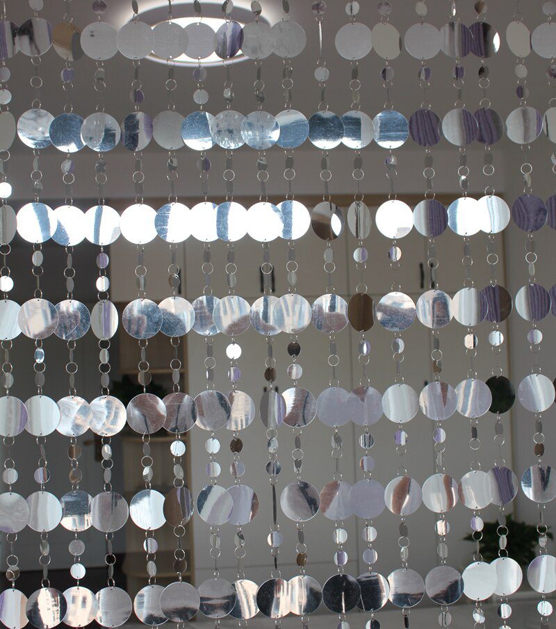 PVC sequins Curtains Household items partitions Plastic curtain Home supplies Festive wedding decoration