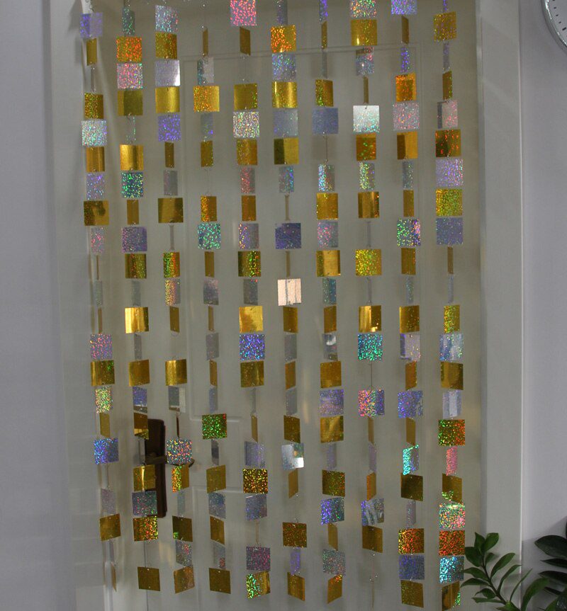 Festival Party supplies PVC sequins Curtain Interior Decorative curtains DIY Wedding supplies