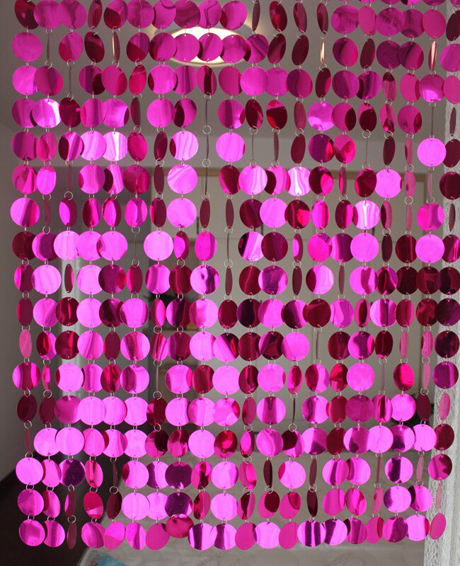Festival Party supplies PVC sequins Curtain Interior Decorative curtains DIY Wedding supplies