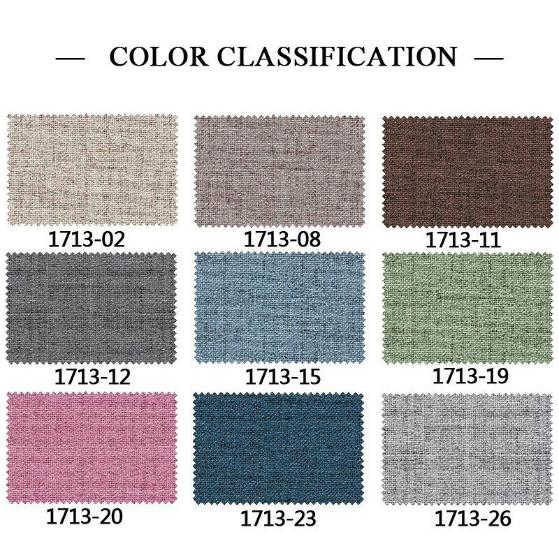 Linen 100% Blackout Curtains For Kitchen Bedroom Window Treatment Solid Water Proof Curtains for Living Room Custom Made