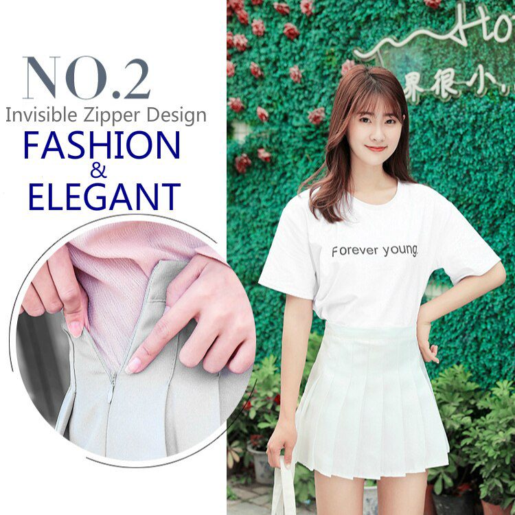 Jk Skirt Plaid Summer Women Skirt 2020 High Waist Stitching Student Pleated Skirts Women Cute Sweet Girls Dance Mini Skirt