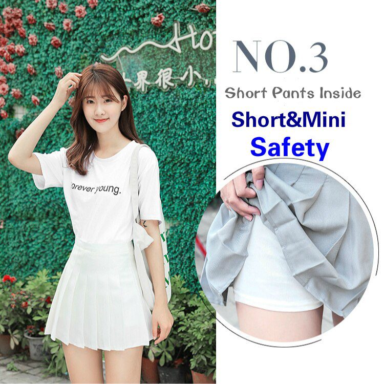 Jk Skirt Plaid Summer Women Skirt 2020 High Waist Stitching Student Pleated Skirts Women Cute Sweet Girls Dance Mini Skirt