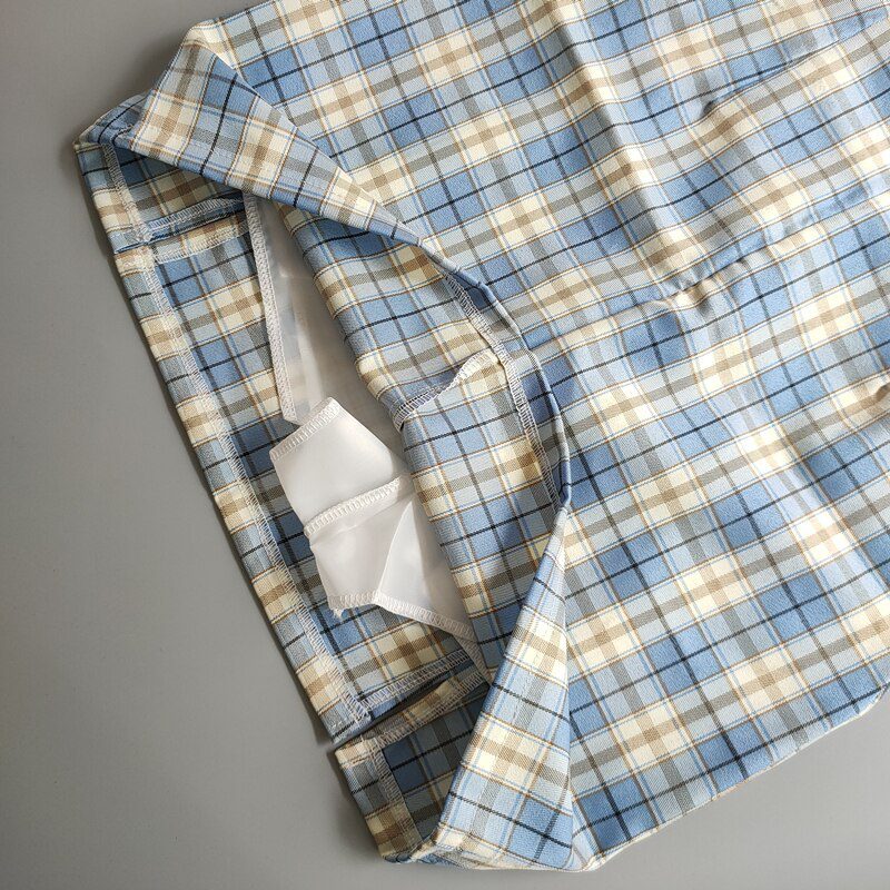 Summer Harajuku Plaid Pencil Skirts Womens High Waist Mini Skirts Lining With Shorts 2020 korean Streetwear Vintage Sexy Skirt Summer Harajuku Plaid Pencil Skirts Womens High Waist Mini Skirts Lining With Shorts 2020 korean Streetwear Vintage Sexy Skirt