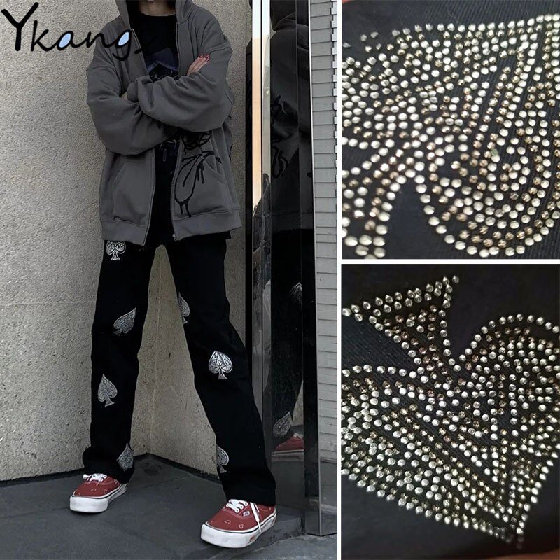 Harajuku Elastic High Waist Moon Embroidered Shorts Women Loose Sport Summer BF Casual Running Shorts Women Biker Baggy Short