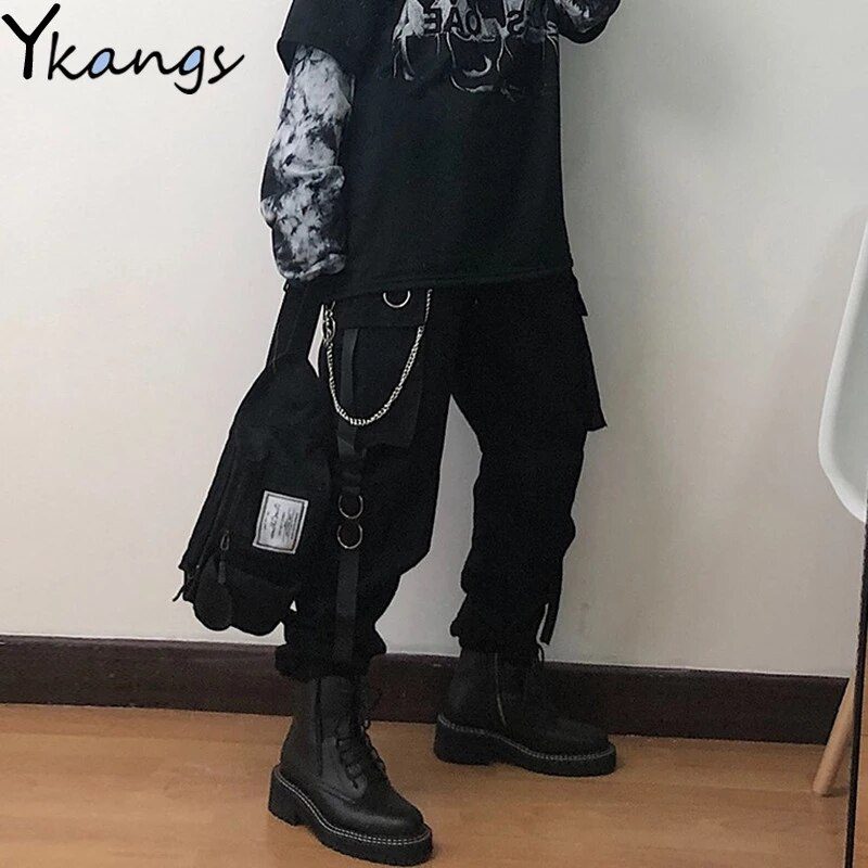 Harajuku Elastic High Waist Moon Embroidered Shorts Women Loose Sport Summer BF Casual Running Shorts Women Biker Baggy Short