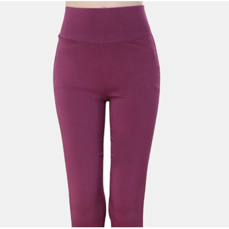 High Waist Women's Pants Woman Harajuku Leggings White Black Stretch Trousers for Women Spring Pencil Pants Female Plus Size