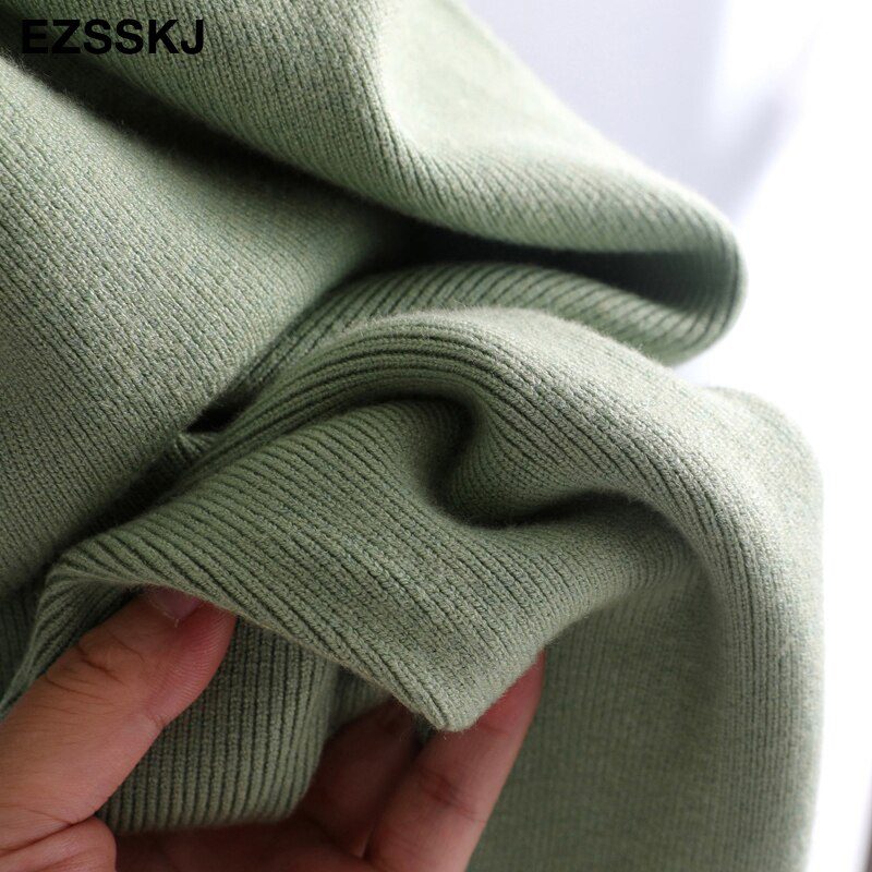 Women Elastic Waist Drawstring Trousers Thick Knitted Harem Pants Autumn Winter Sport swear Women'S Pants New Bottoms