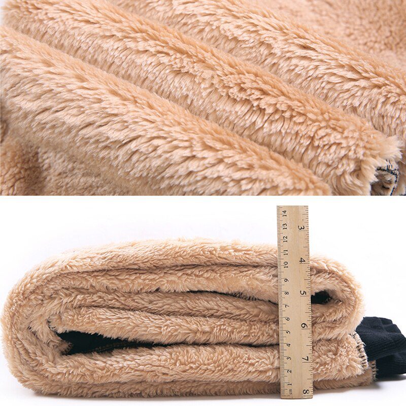 Women Winter Thick Lambskin Cashmere Pants Warm Female Casual Cotton Pants Loose Harlan Long Trousers Plus Size S-5XL 3XL 4XL