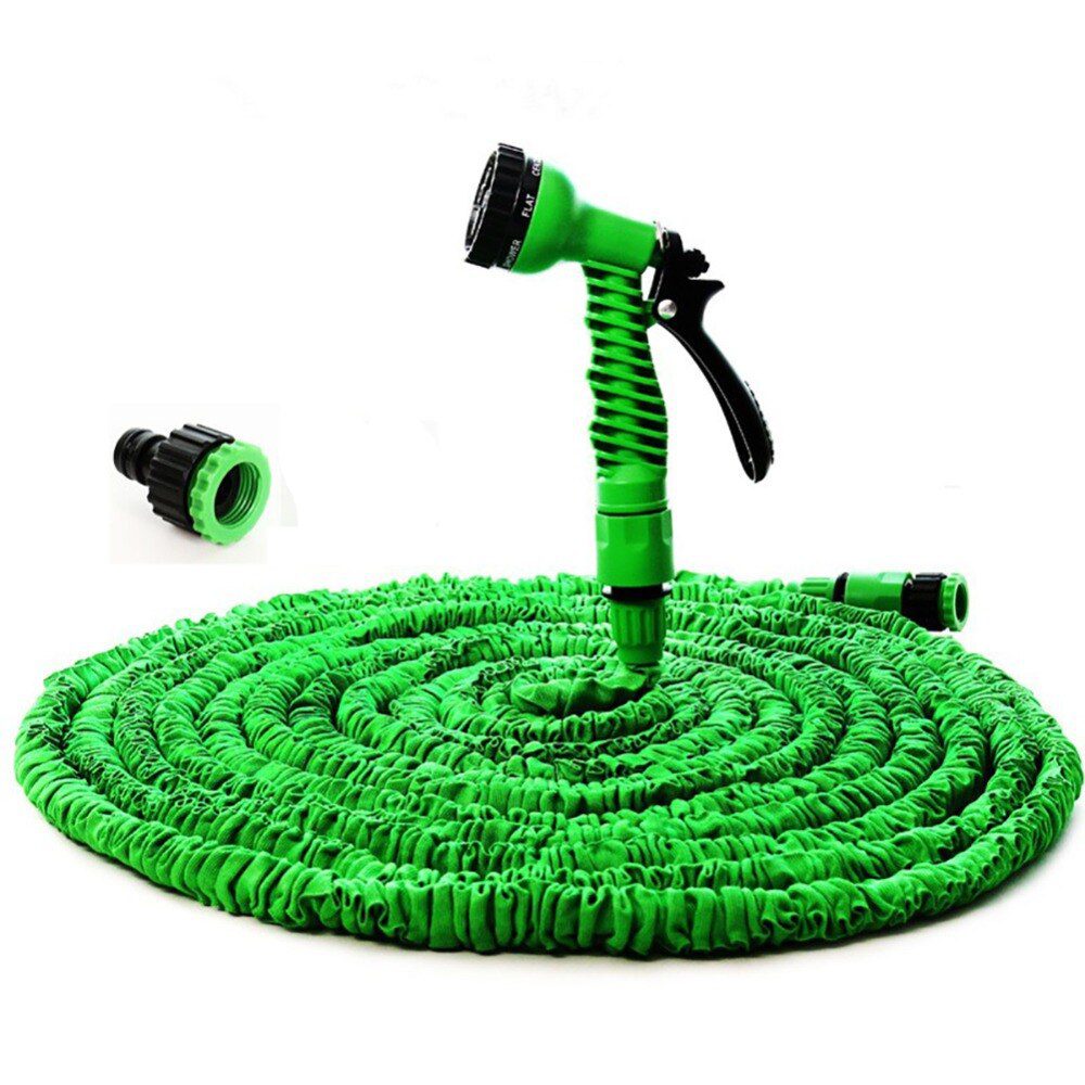 Garden hose watering hose flexible expandable hose pipe water hose irrigation with spray gun quick connector valve 25FT-200FT Garden hose watering hose flexible expandable hose pipe water hose irrigation with spray gun quick connector valve 25FT-200FT