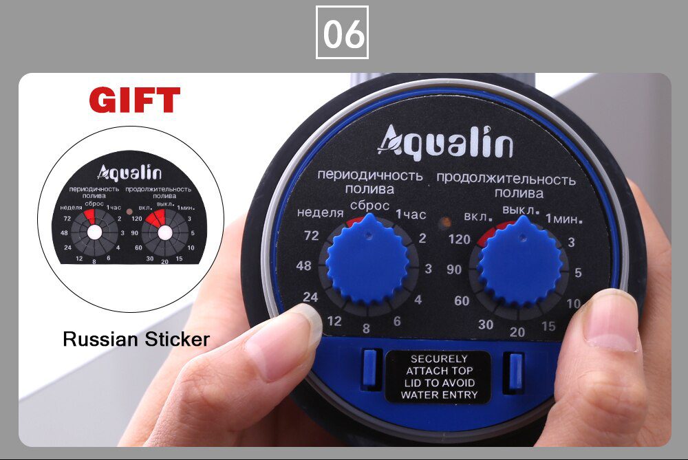 Garden Water Timer Ball Valve Automatic Electronic Watering Timer Home Garden Irrigation Timer Controller System #21025